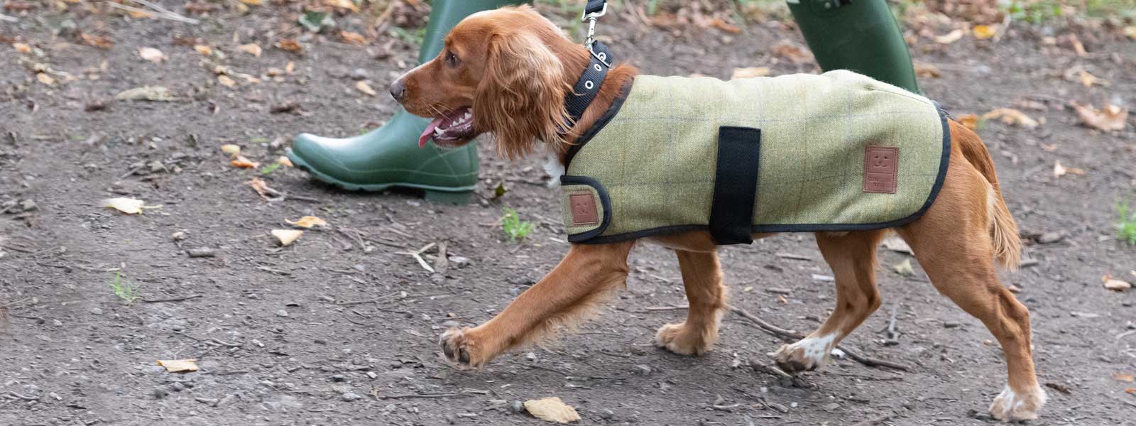 TWEED DOG COATS