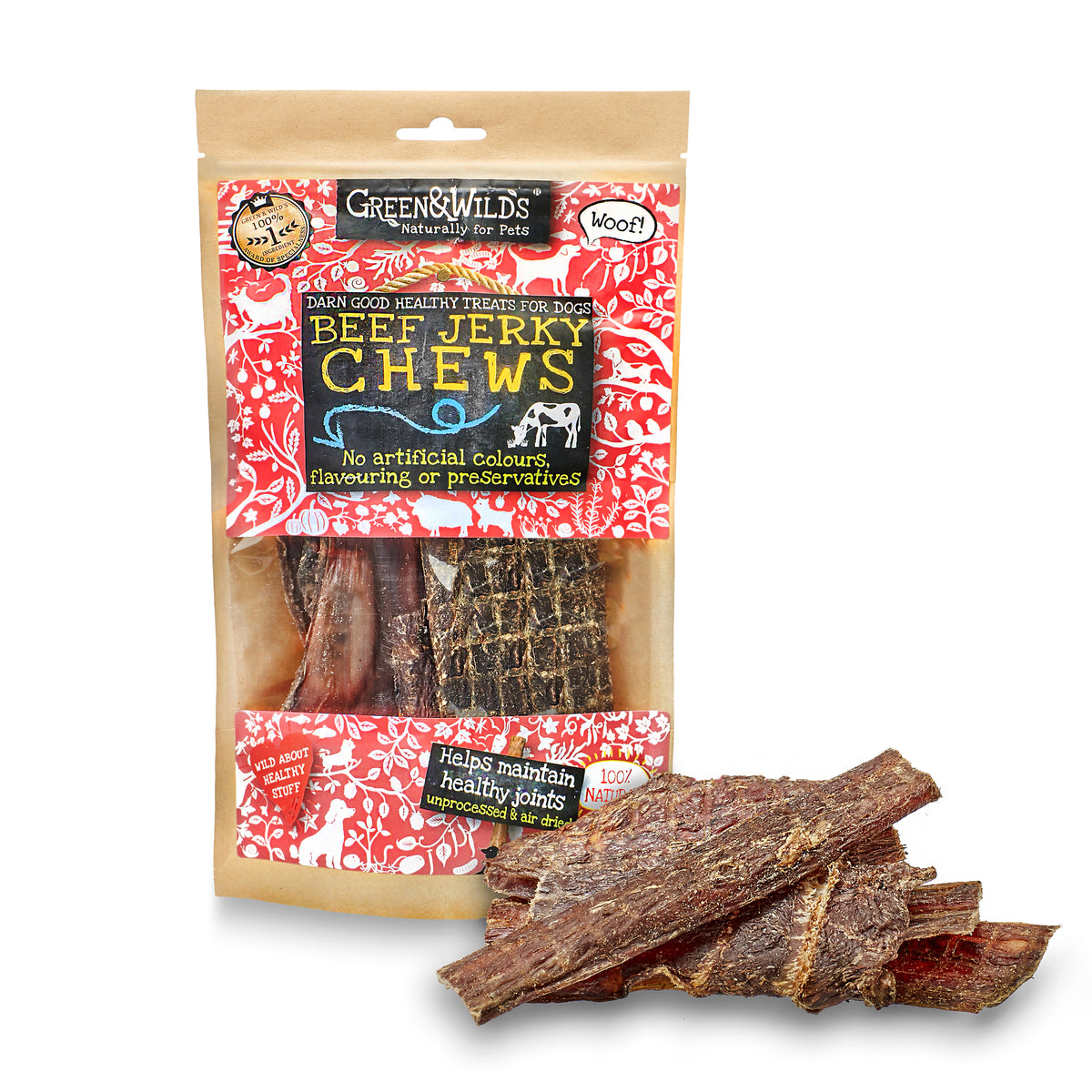 Beef Jerky Chews Dog Treats