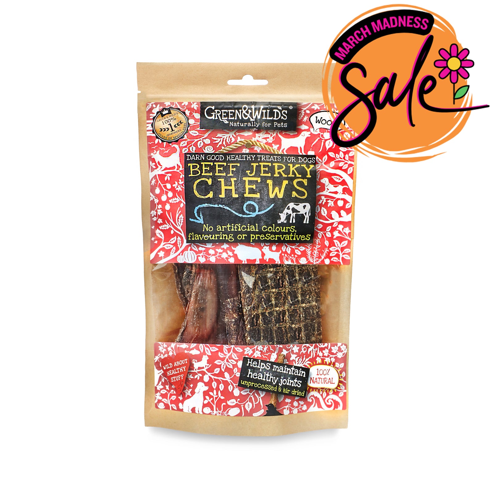 Beef Jerky Chews Dog Treats