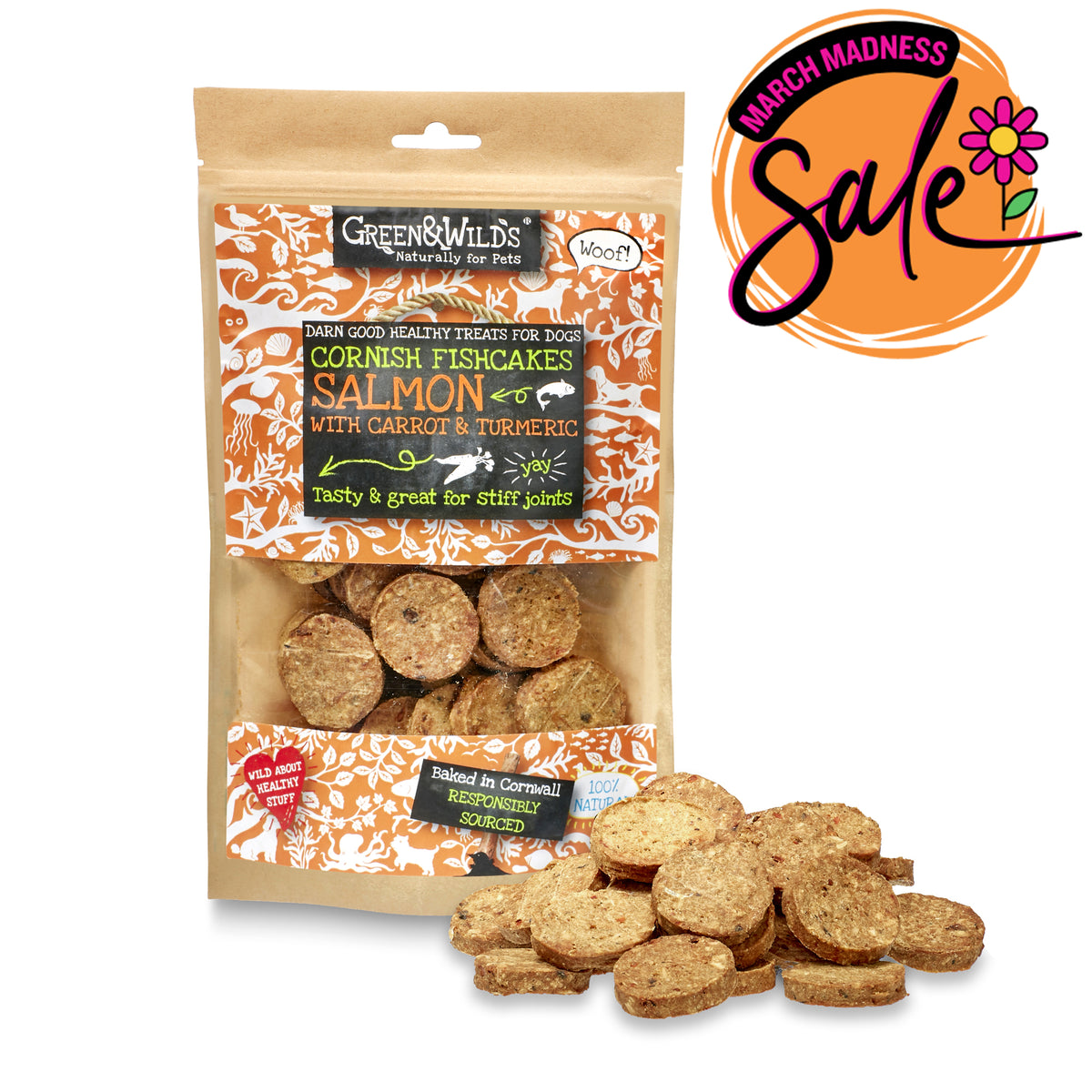 Cornish Fishcakes with Tumeric Dog Treats