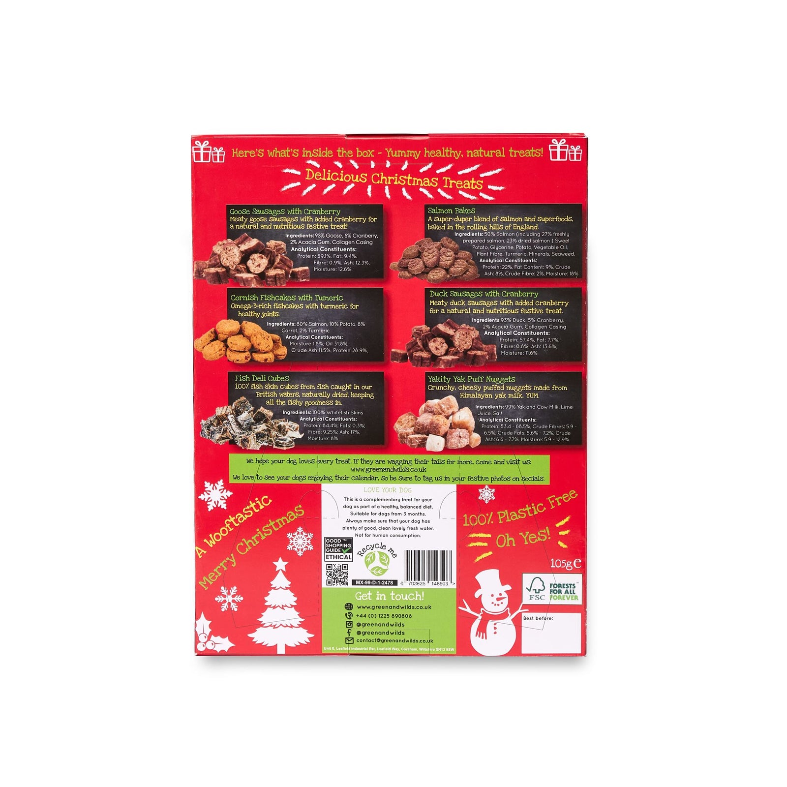 Advent Dog Treat Calendar