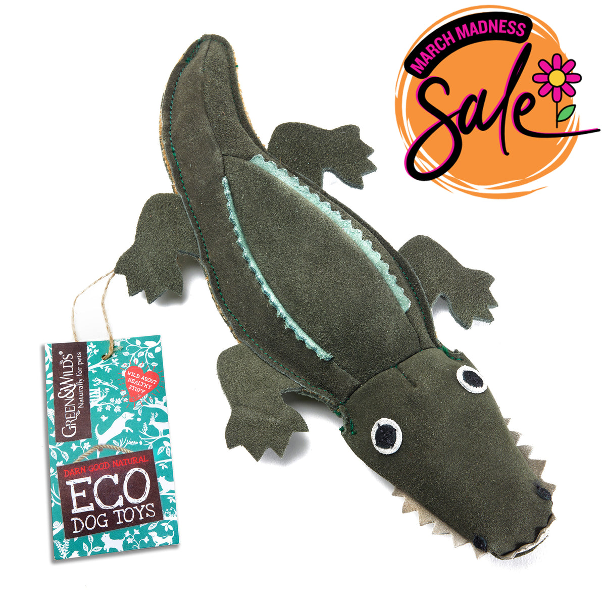 Colin Crocodile Eco Toy