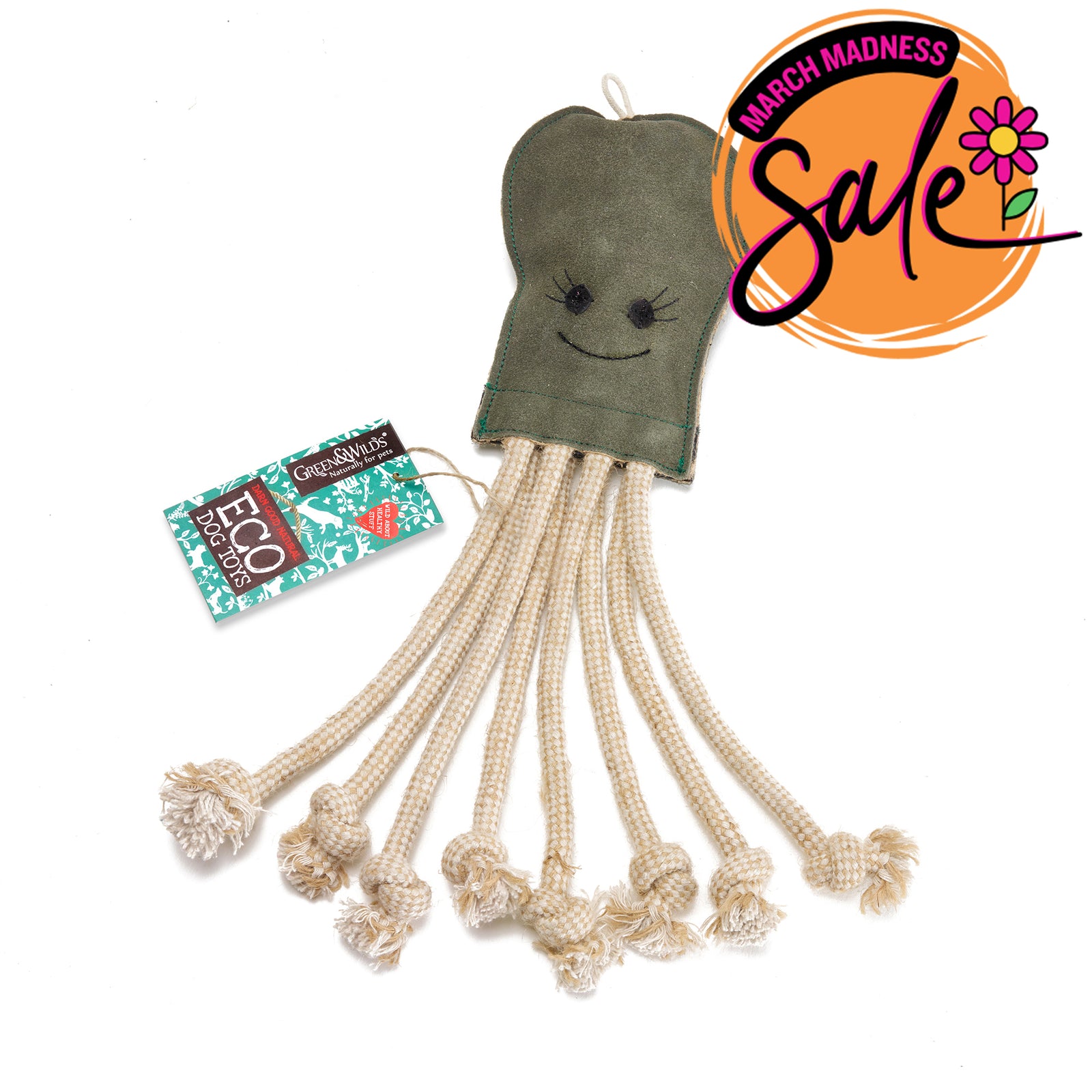 Olive Octopus Eco Toy