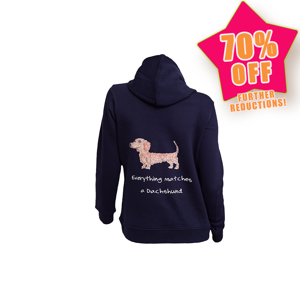 Ladies Doodle Organic Hooded Sweatshirt