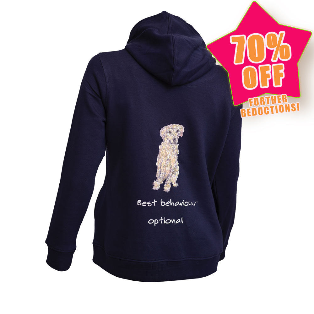 Ladies Doodle Organic Hooded Sweatshirt