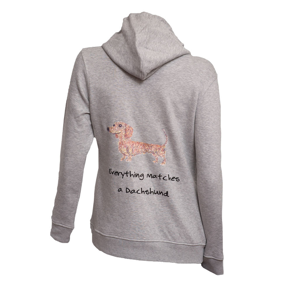 Ladies Doodle Organic Hooded Sweatshirt