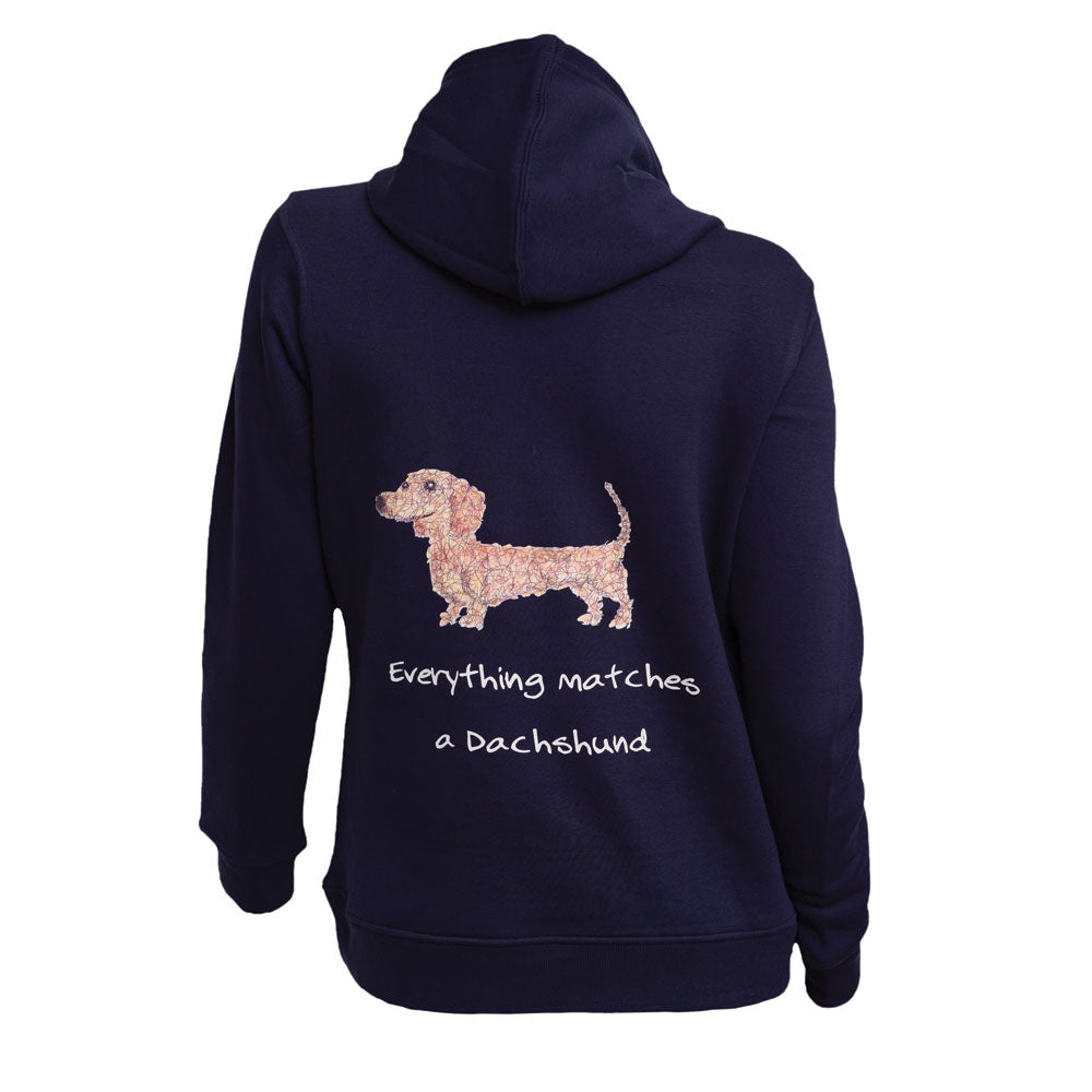 Ladies Doodle Organic Hooded Sweatshirt