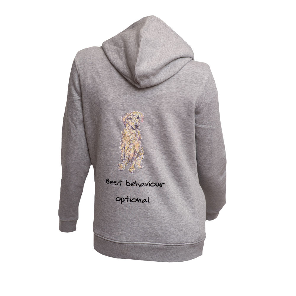 Ladies Doodle Organic Hooded Sweatshirt