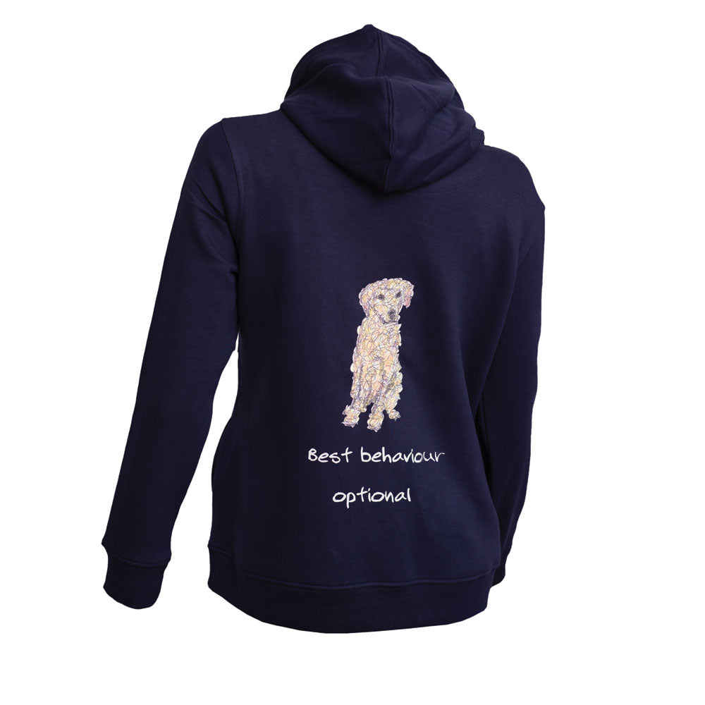 Ladies Doodle Organic Hooded Sweatshirt