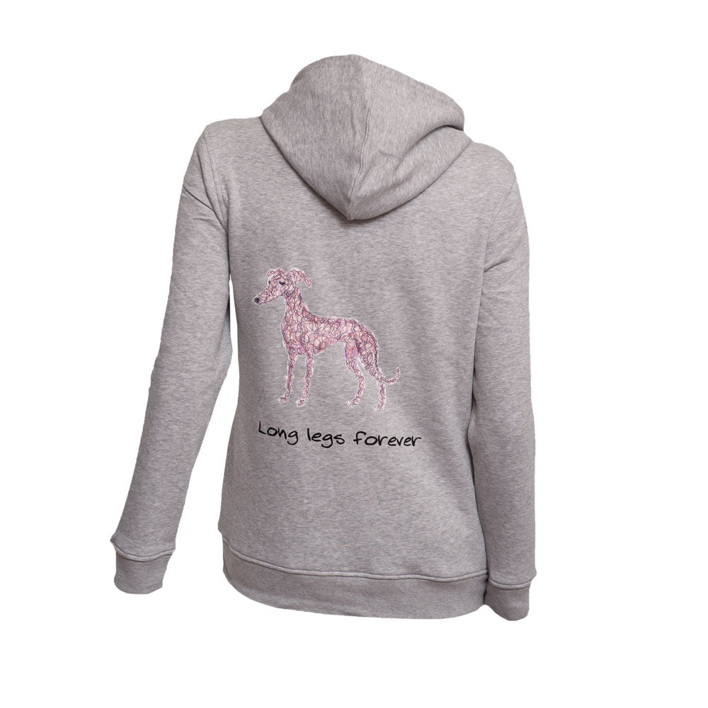 Ladies Doodle Organic Hooded Sweatshirt