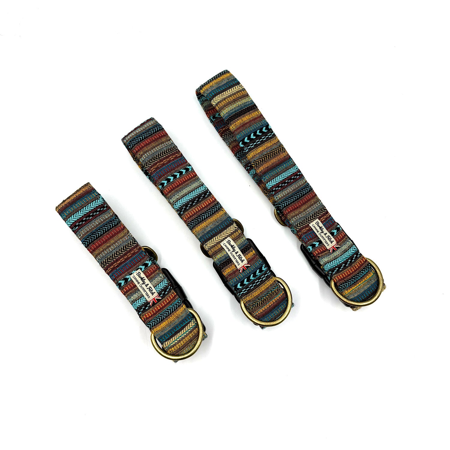 Barkley & Fetch Dreamcoat Wide Dog Collar