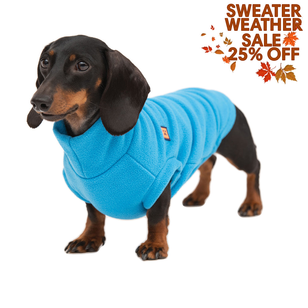Cosy Fleece Dachshund Jumper