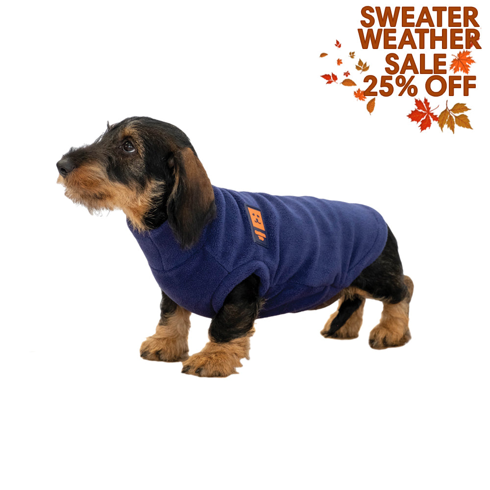 Cosy Fleece Dachshund Jumper