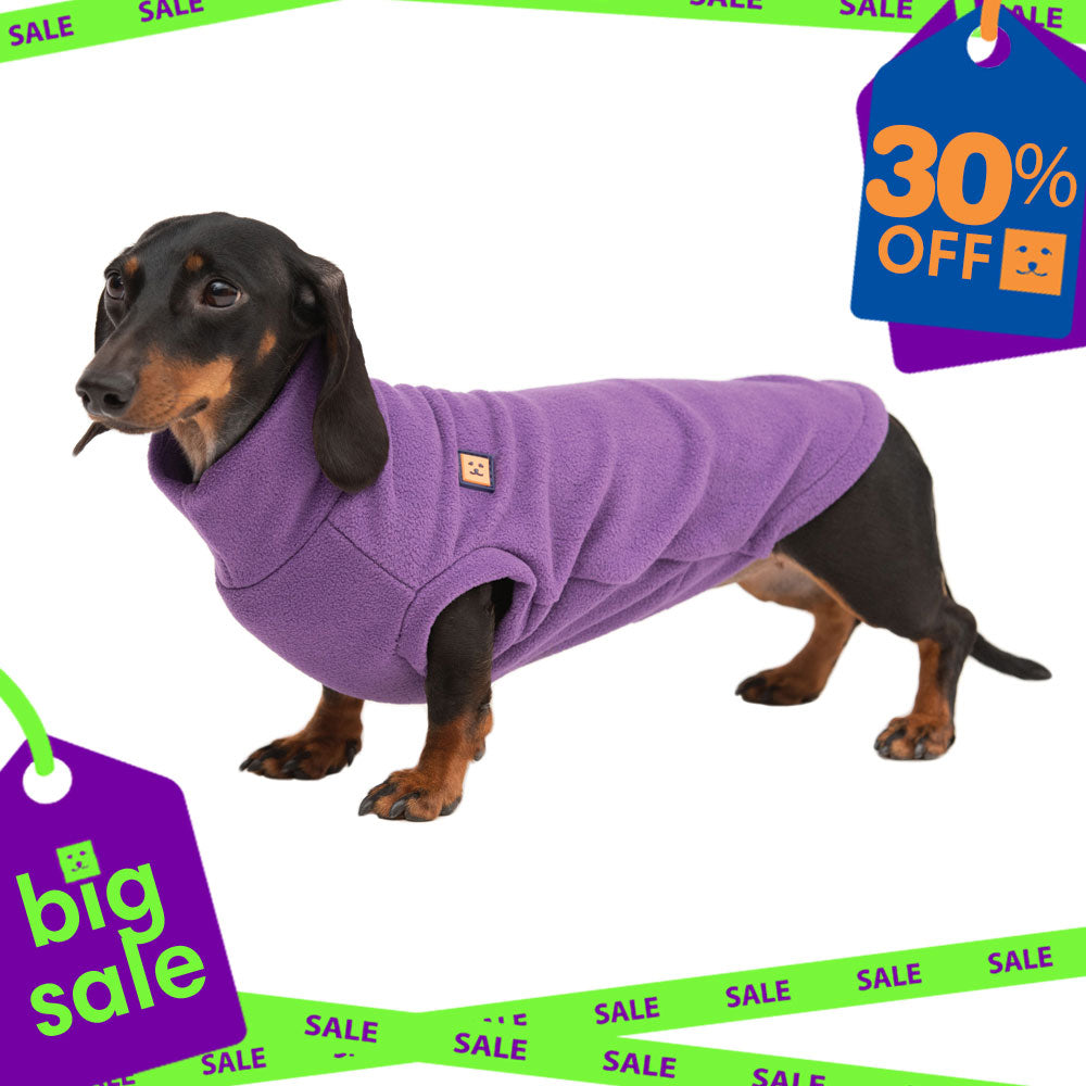 Cosy Fleece Dachshund Jumper