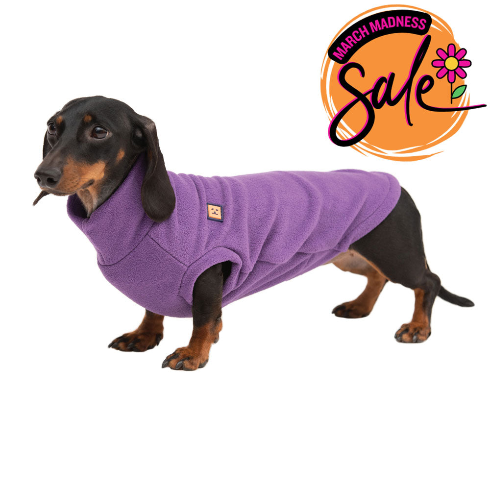 Cosy Fleece Dachshund Jumper