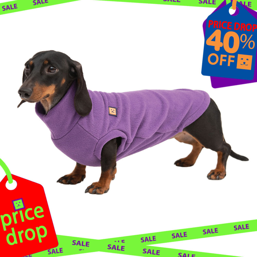 Cosy Fleece Dachshund Jumper