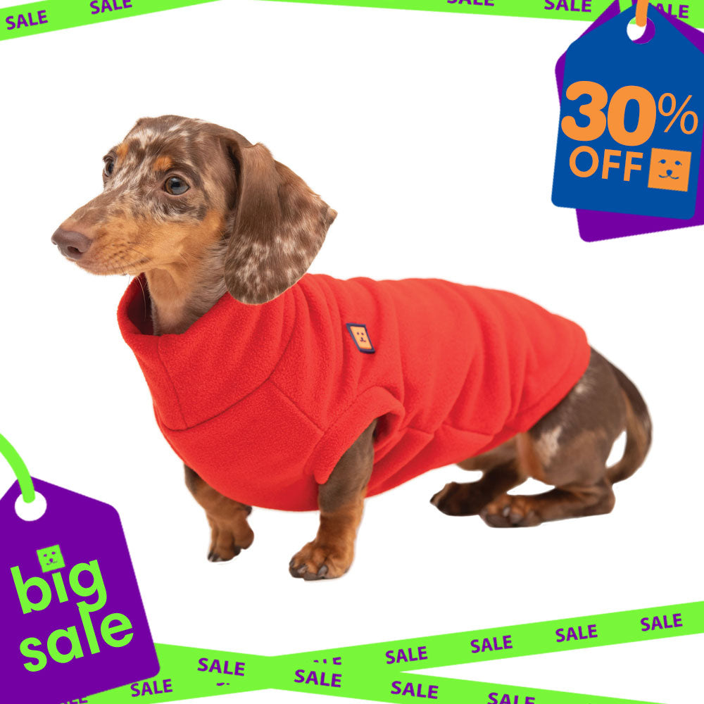 Cosy Fleece Dachshund Jumper