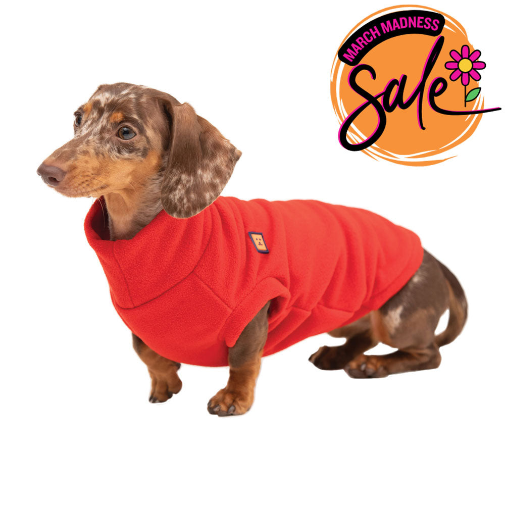 Cosy Fleece Dachshund Jumper