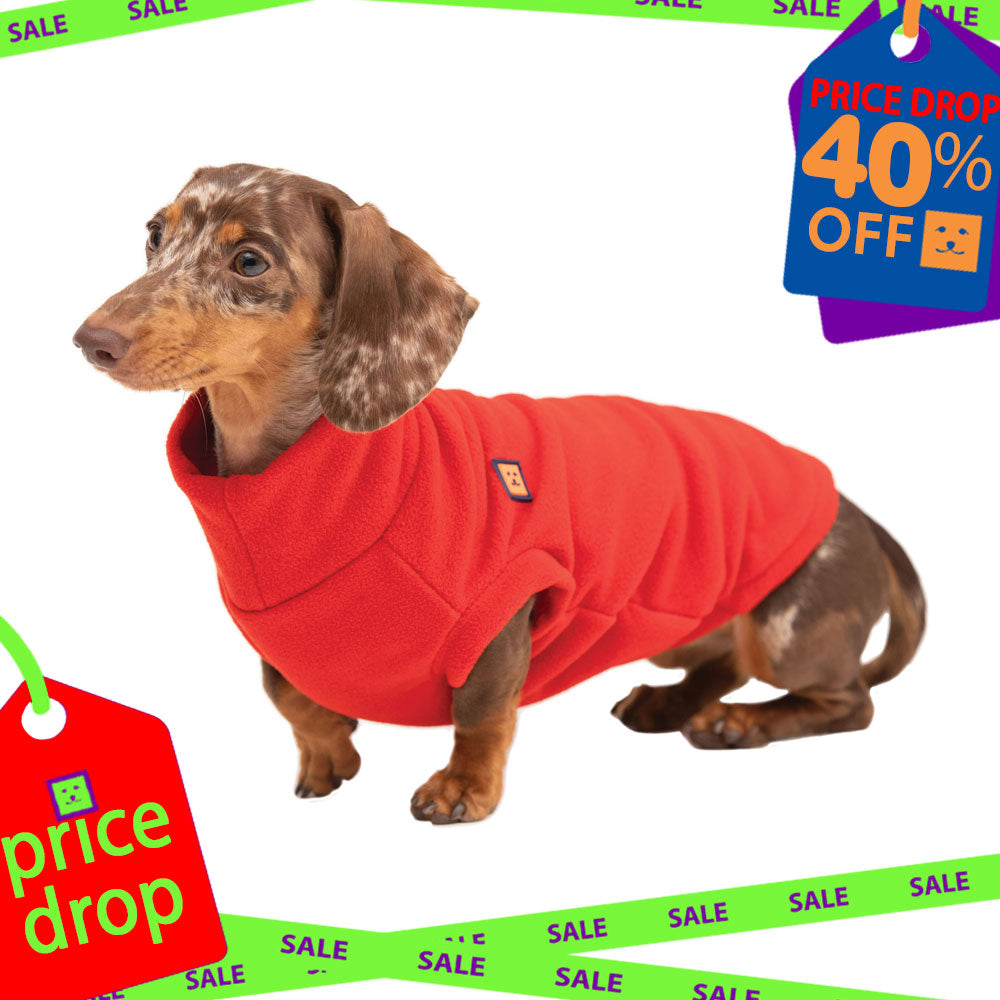 Cosy Fleece Dachshund Jumper