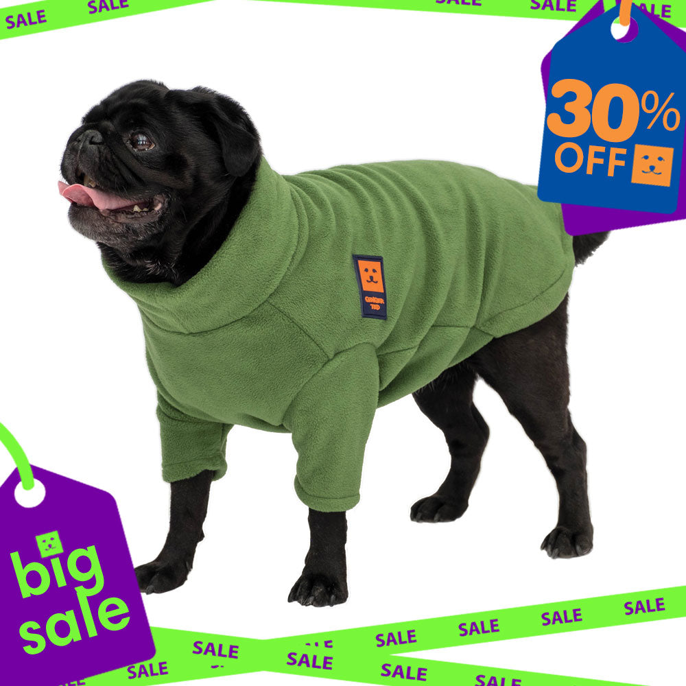 Cosy Fleece Pug / Frenchie / Bulldog Jumper