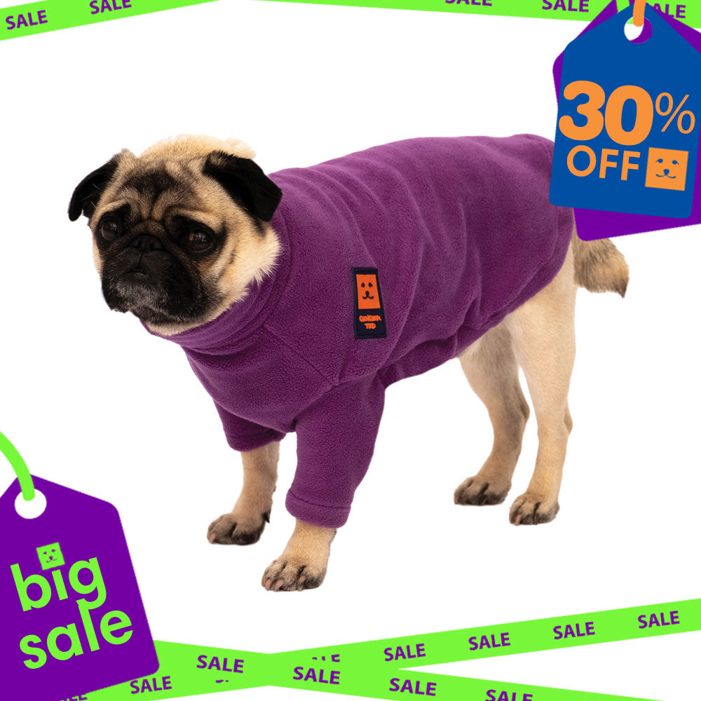 Cosy Fleece Pug / Frenchie / Bulldog Jumper
