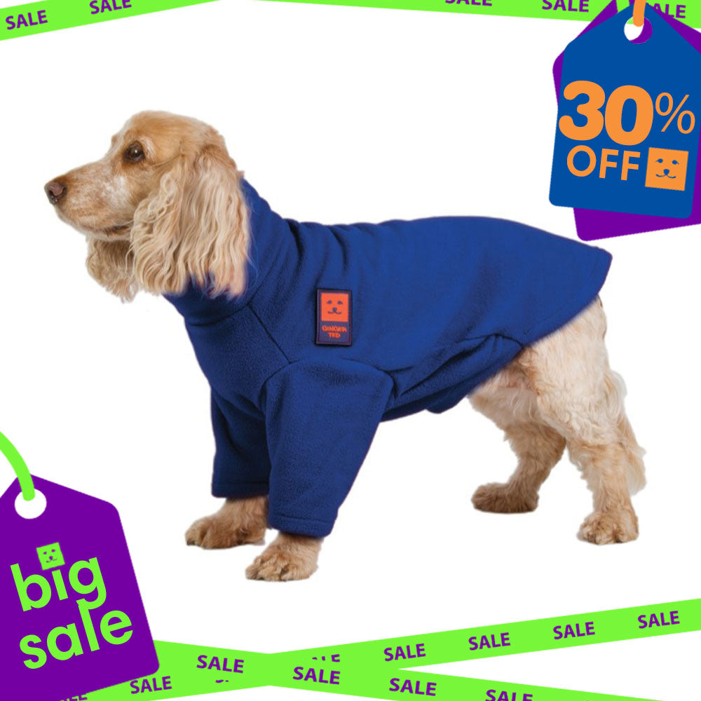 Cosy Fleece Dog Jumper (Small to Medium Sizes)