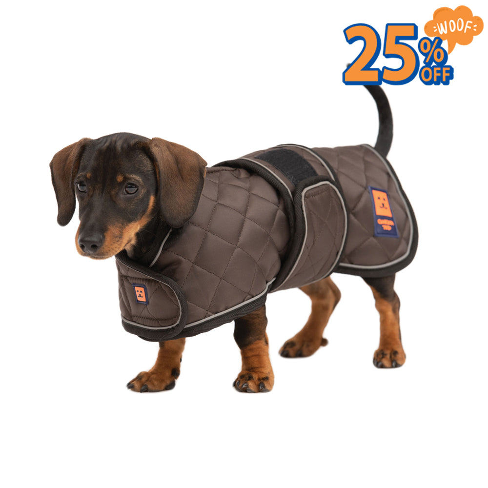 Thermal Harness Dachshund Quilted Coat