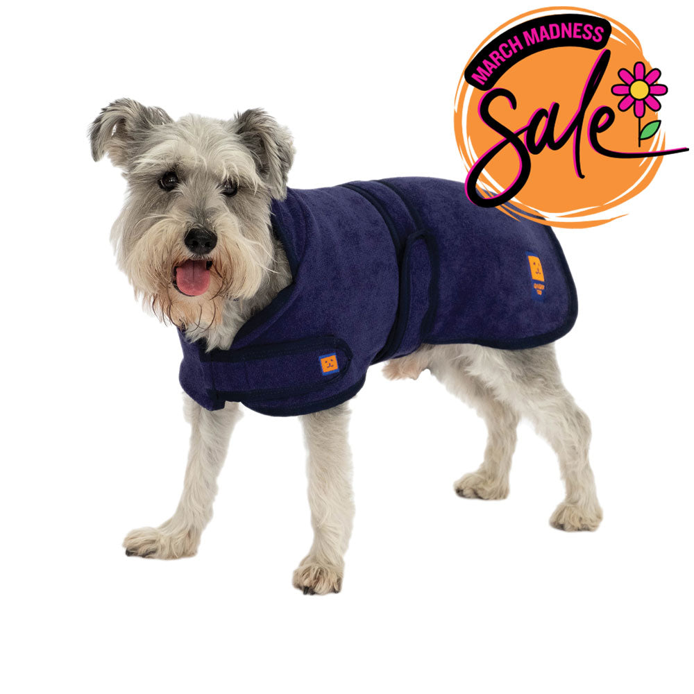 Bamboo Drying Dog Coat with FREE Paw & Face Towel