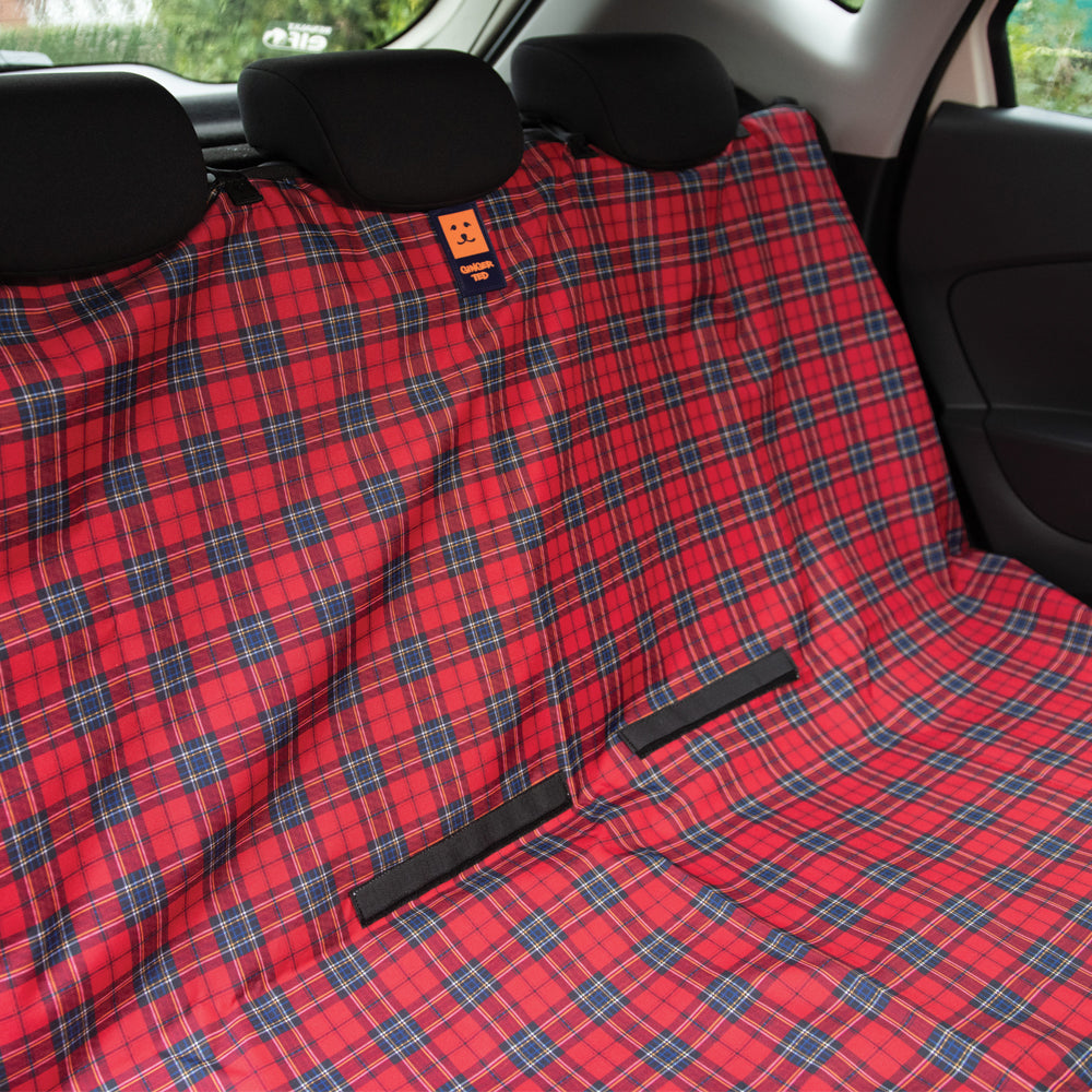 Universal Waterproof Pet Seat Cover - Full Rear Bench Protector For Cars & Trucks