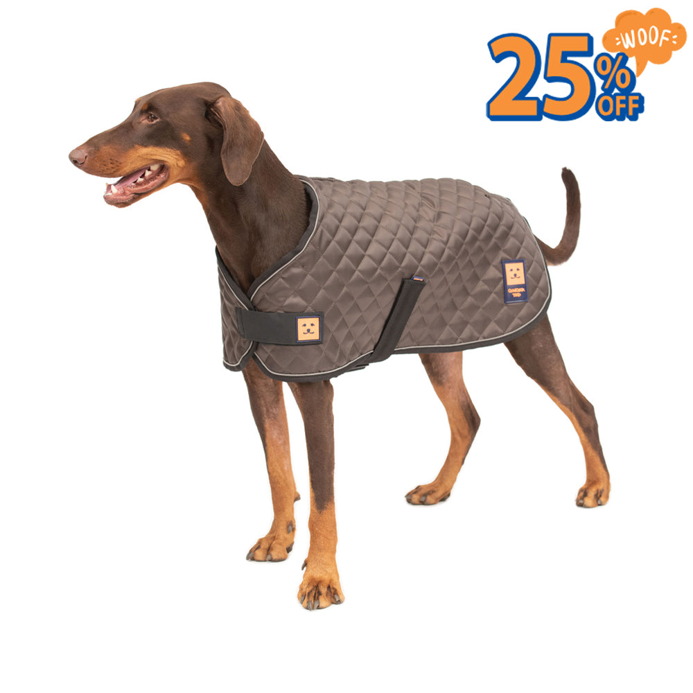 Thermal Harness Quilted Dog Coat