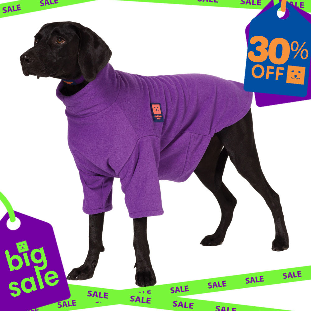 Cosy Fleece Dog Jumper (Large to Extra Large Sizes)
