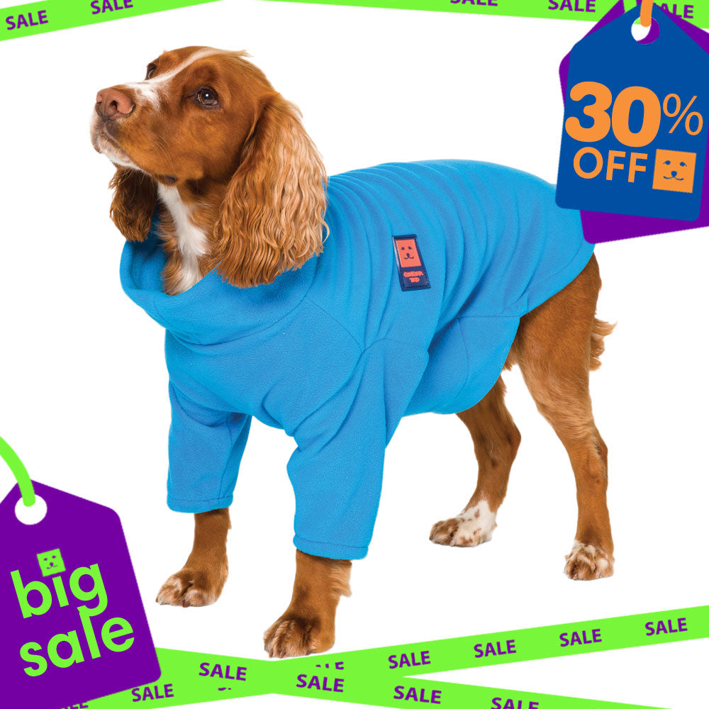 Cosy Fleece Dog Jumper (Small to Medium Sizes)