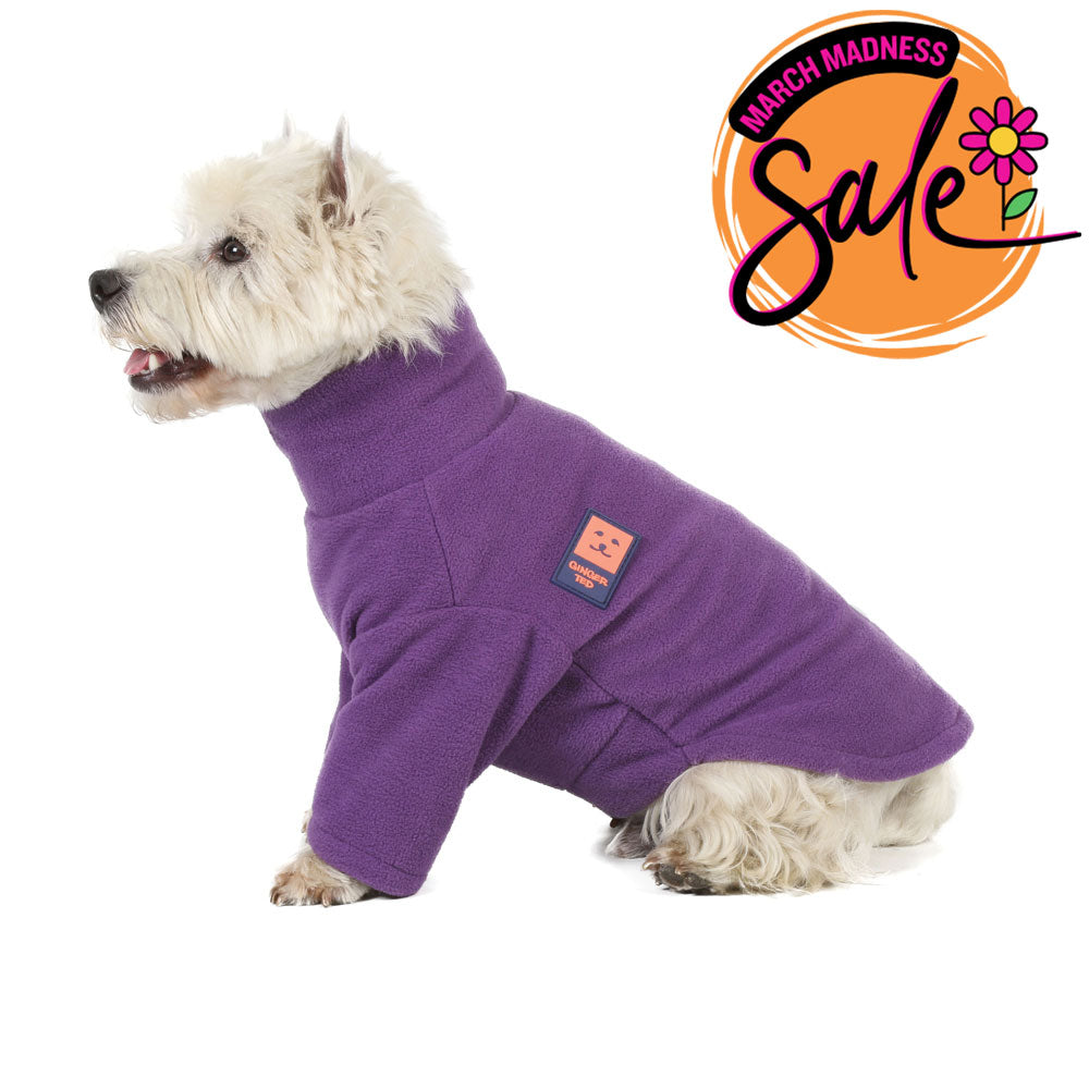 Cosy Fleece Dog Jumper (Small to Medium Sizes)