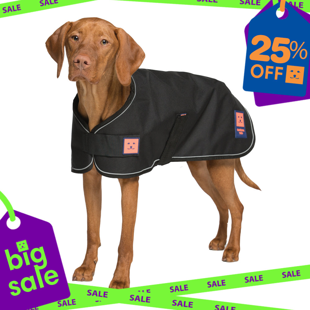 Waterproof Shower Dog Coat with Warm Lining