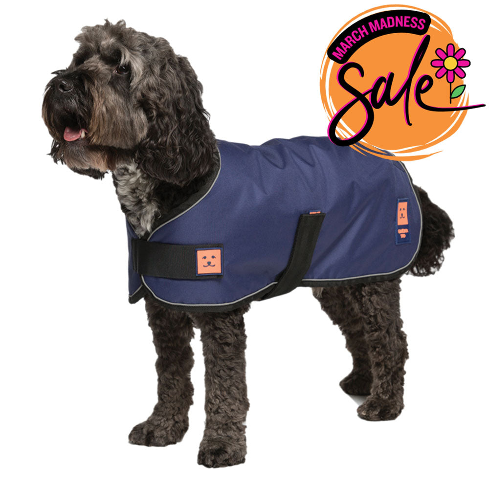 Waterproof Shower Dog Coat with Warm Lining