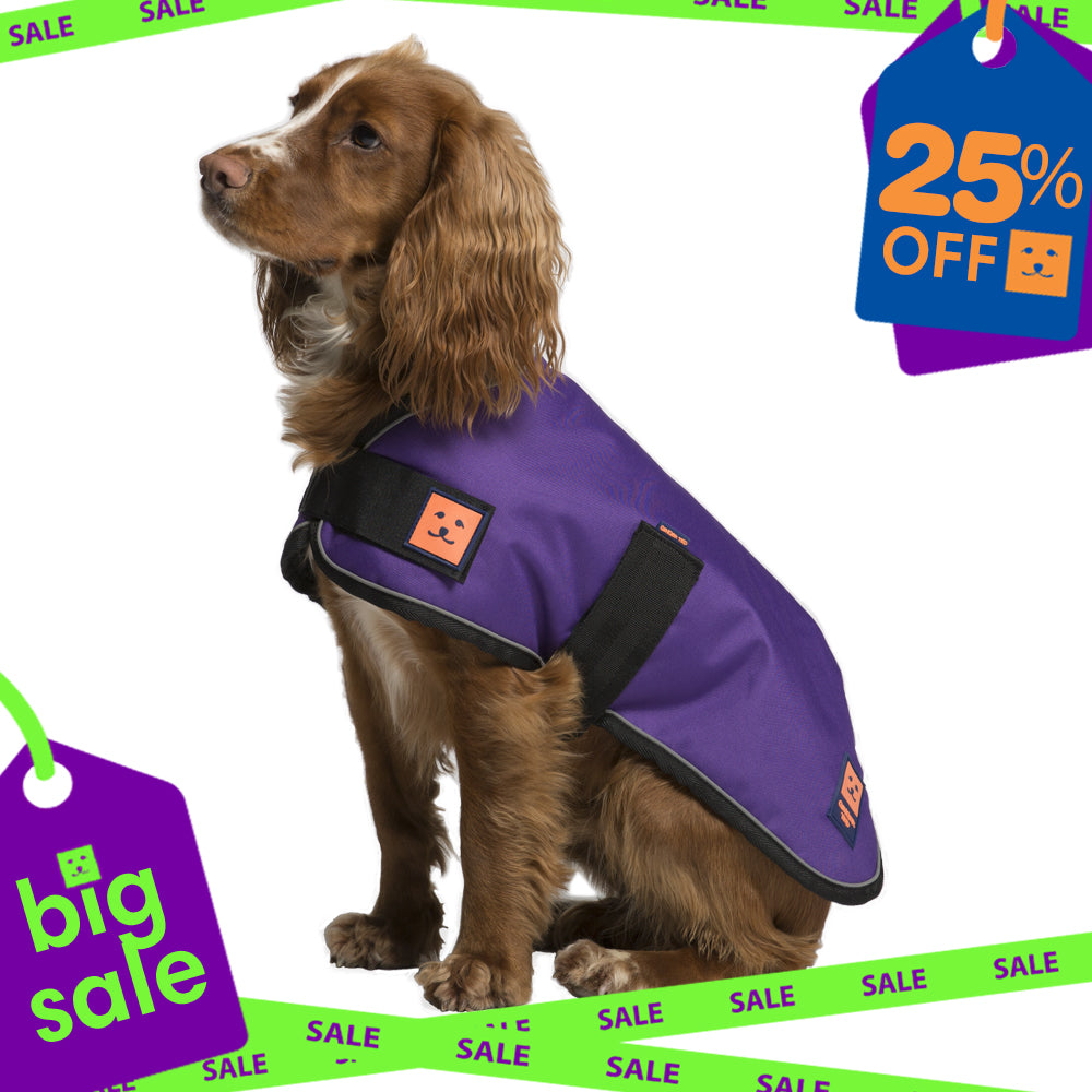 Waterproof Shower Dog Coat with Warm Lining