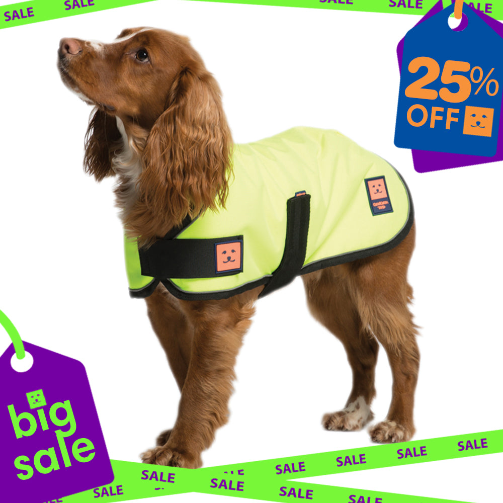 Waterproof Shower Dog Coat with Warm Lining