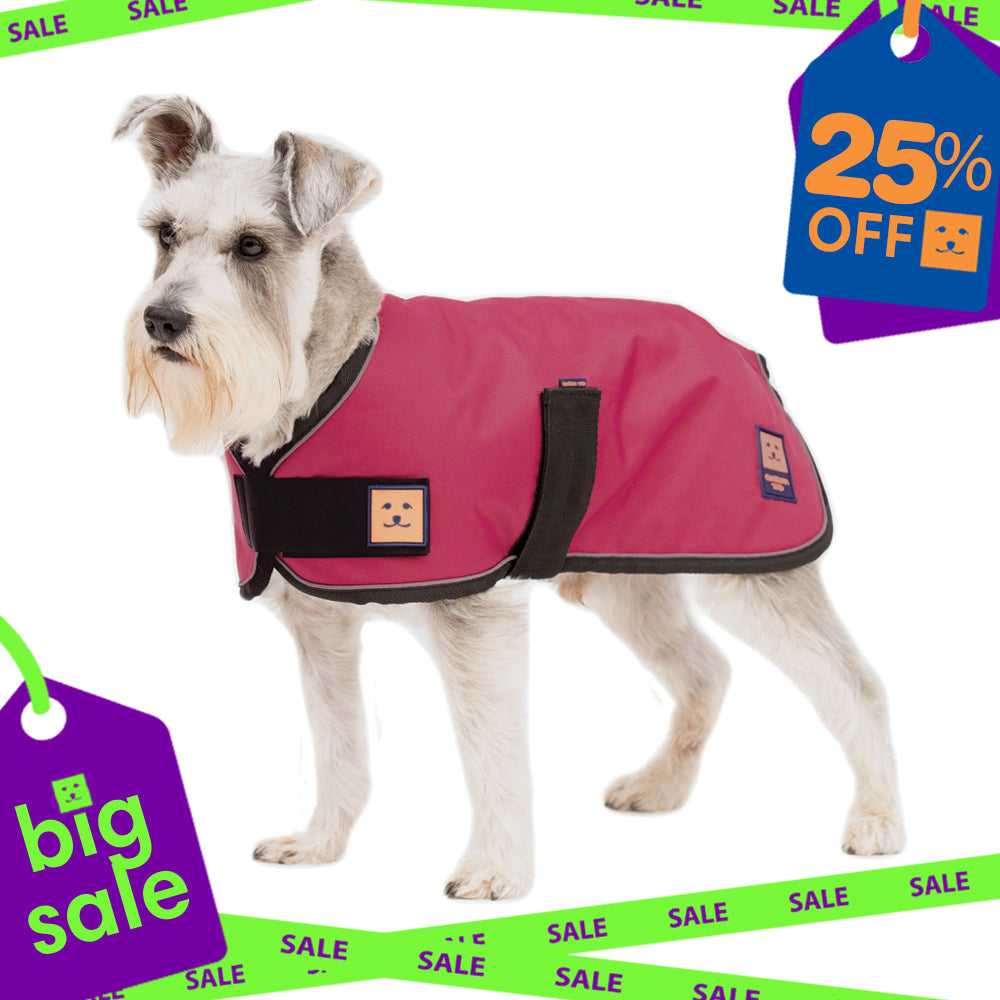 Waterproof Shower Dog Coat with Warm Lining