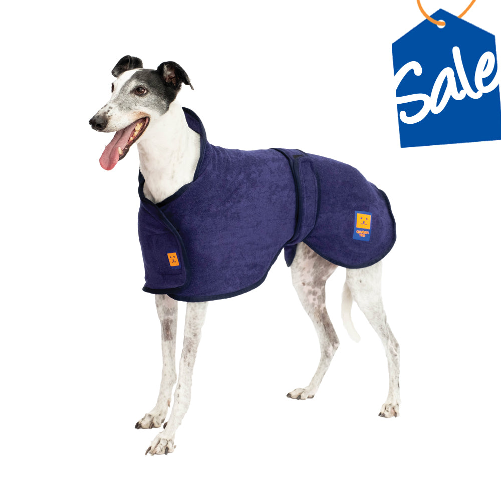 Bamboo Drying Greyhound Coat with FREE Paw & Face Towel