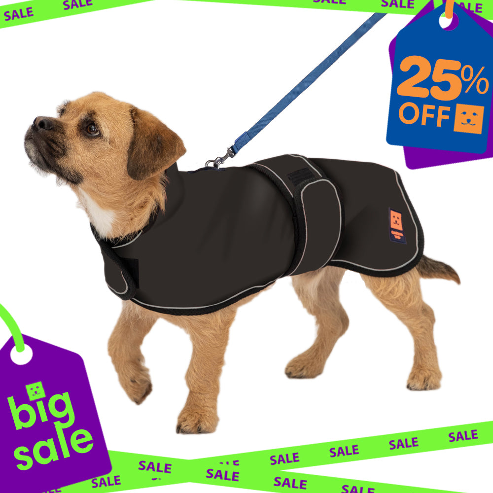 Waterproof Dachshund Harness Dog Coat with Warm Lining