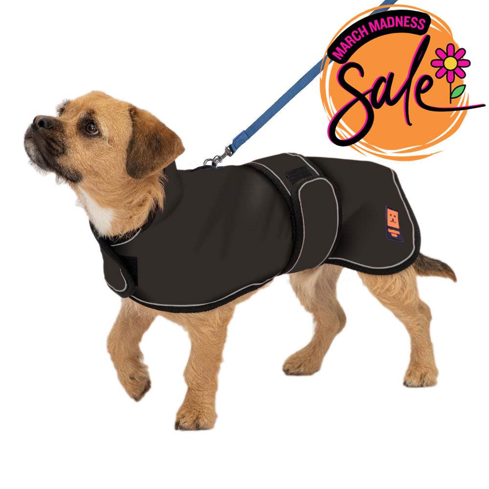 Waterproof Dachshund Harness Dog Coat with Warm Lining