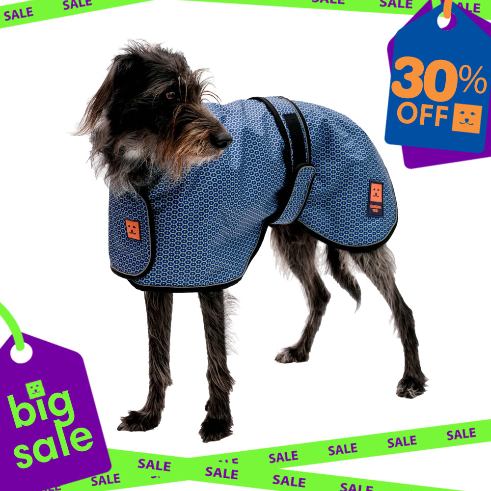 Waterproof Greyhound Dog Coat (Limited Edition Colours) with Warm Lining