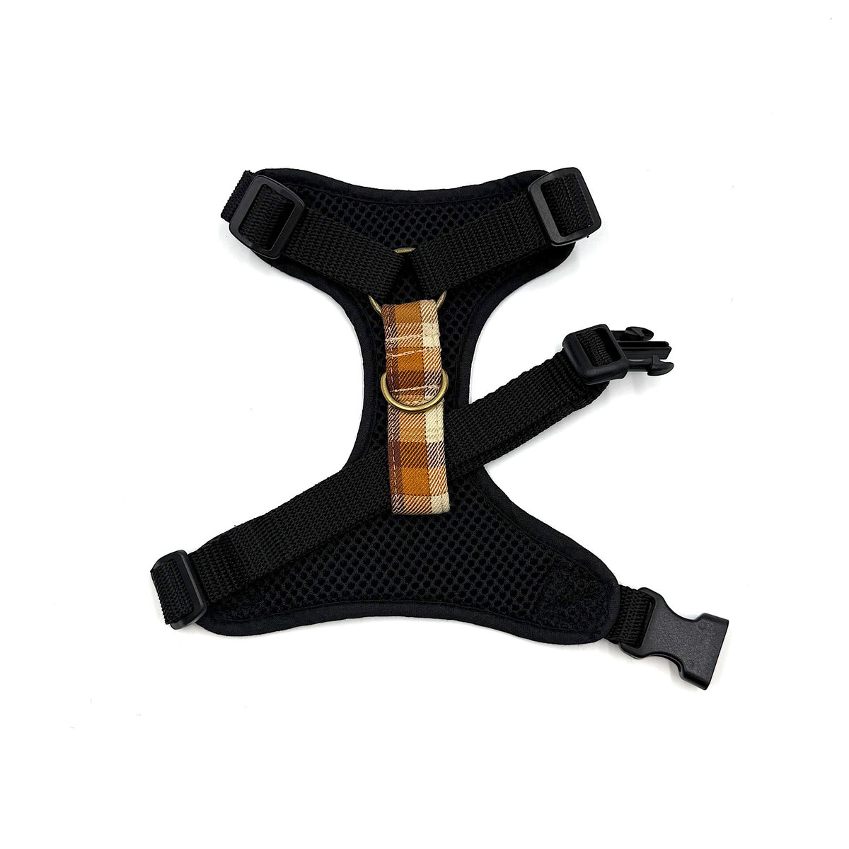 Barkley &amp; Fetch Gingerbread Soft Harness