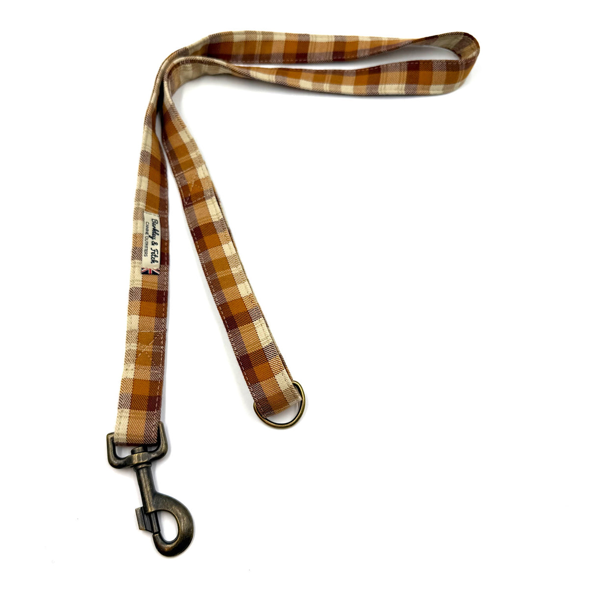 Barkley &amp; Fetch Gingerbread Dog Lead
