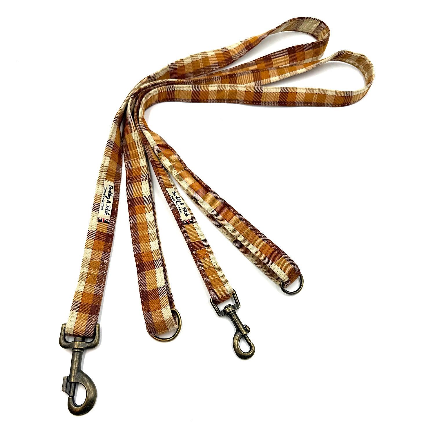 Barkley & Fetch Gingerbread Dog Lead