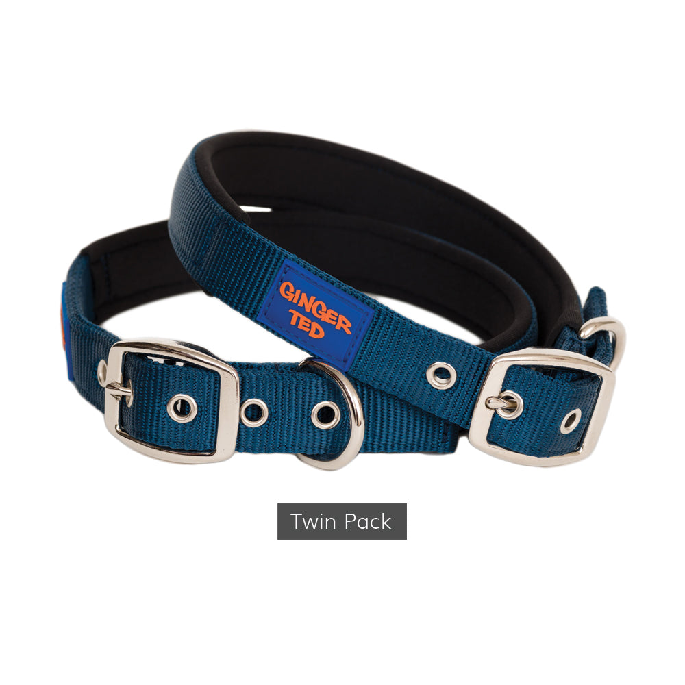 Comfort Nylon Quality Padded Adjustable Dog Collar