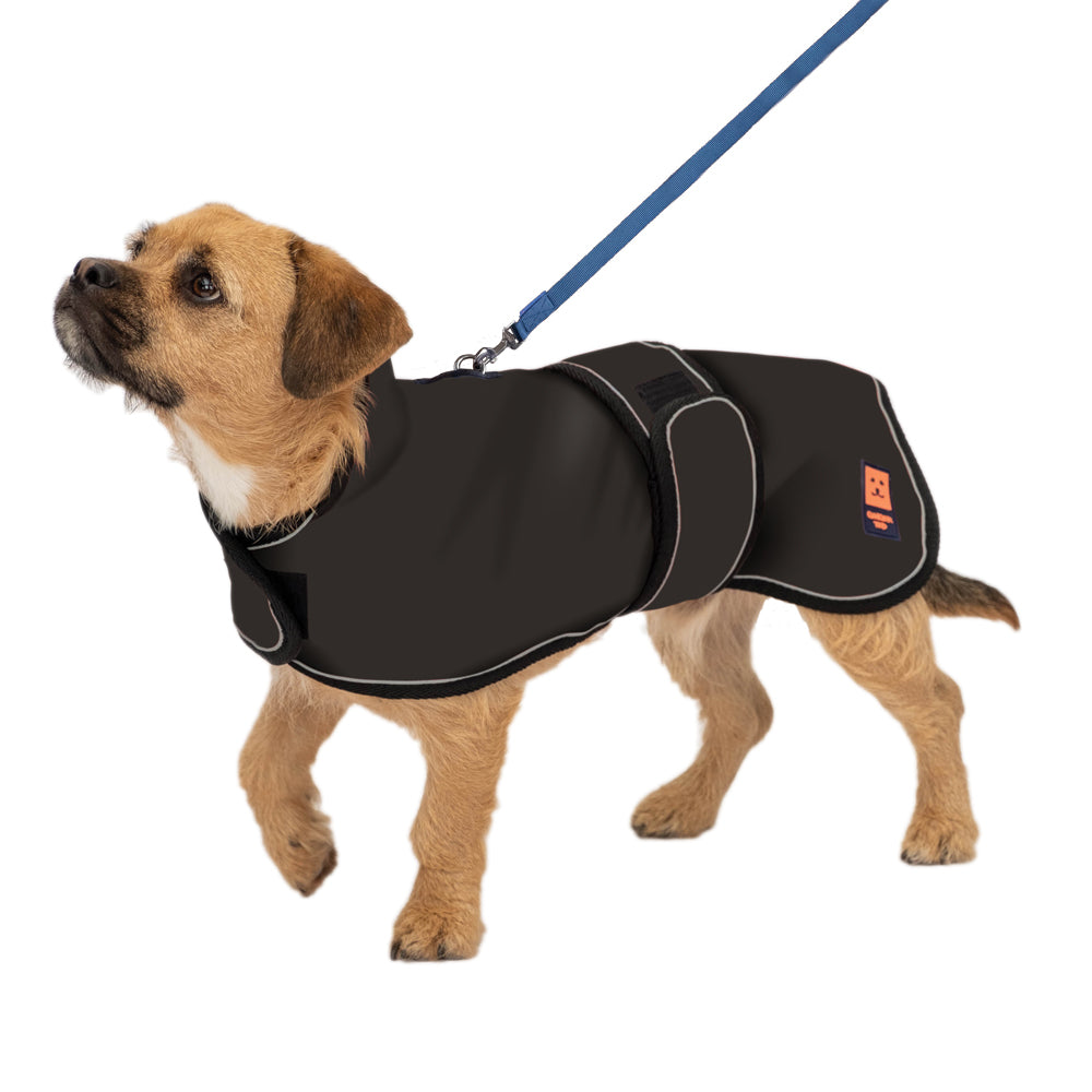 Waterproof Shower Dachshund Harness Dog Coat with Warm Lining