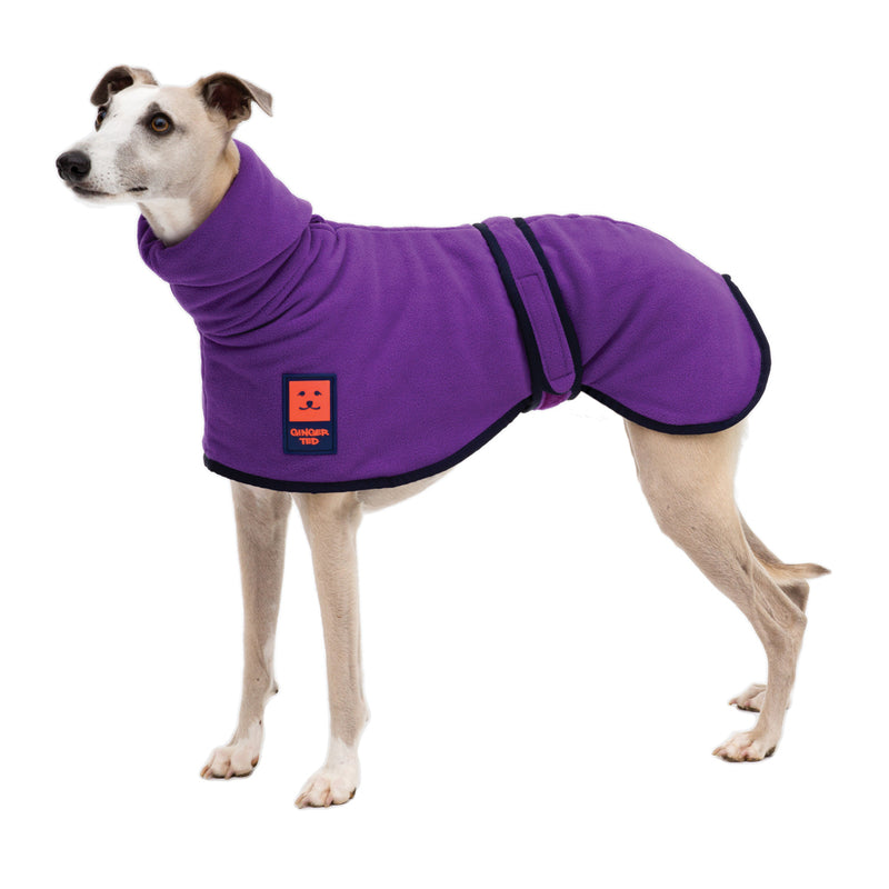 Greyhound Whippet Lurcher Warm Fleece Jumper Ginger Ted Ginger Ted Ltd